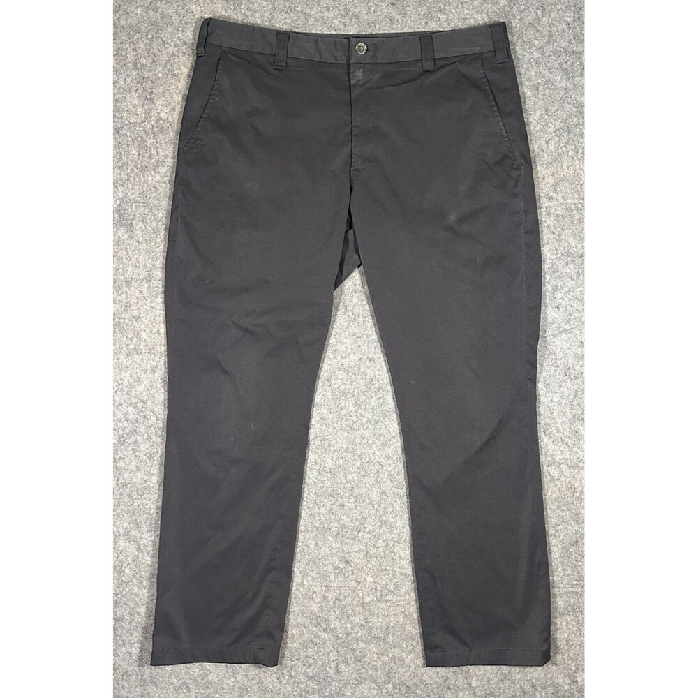 Bluffworks Ascender Chino Pants Men’s 37x30 Gray Stretch Tailor Fit READ